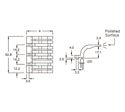 LIGHT PIPE LEAD-8-2